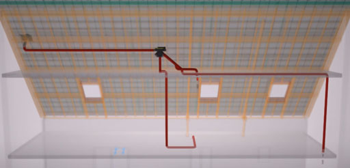 Caisson de vmc leger en polypropylene