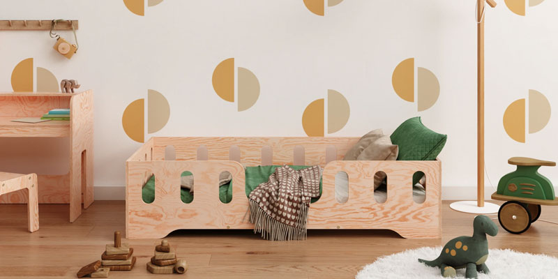 Sommeil ideal avec un lit a bascule en bois